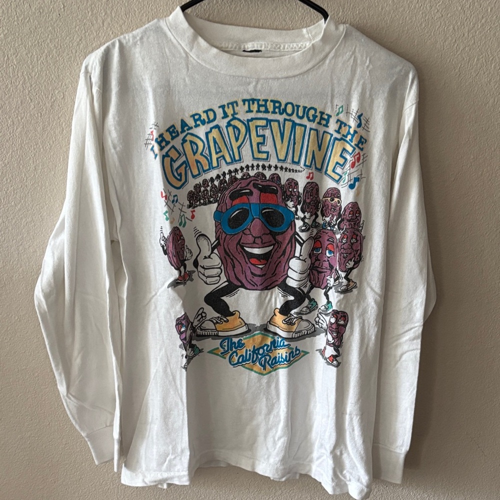 Vintage California Raisins Long Sleeve